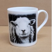 Jo McGrath Bone China Mug-HERDWICK EWE